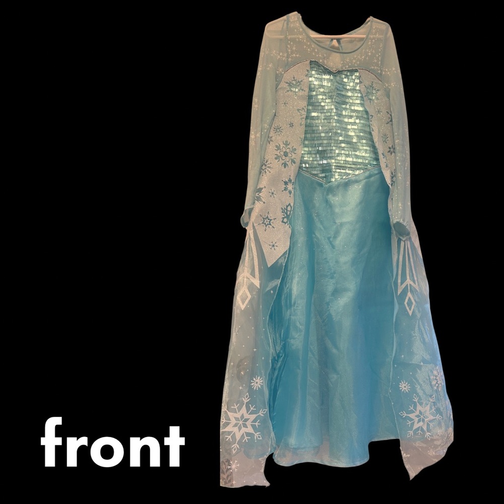 Kids Frozen Elsa Princess Costume